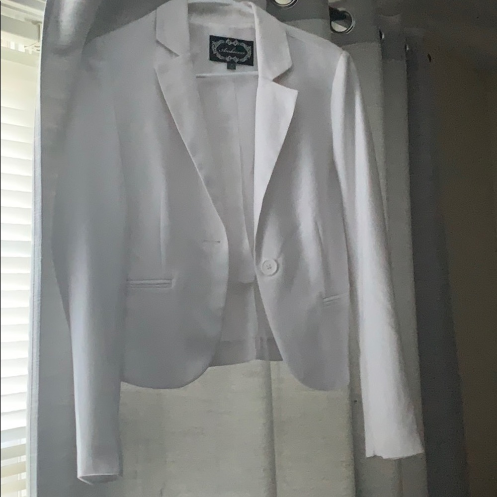 White blazer